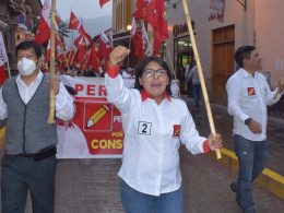 Margot Palacios, Candidata Perú Libre