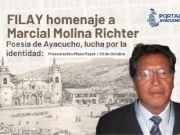 Poesía de Ayacucho, lucha por la identidad: FILAY homenajea a Marcial Molina Richter
