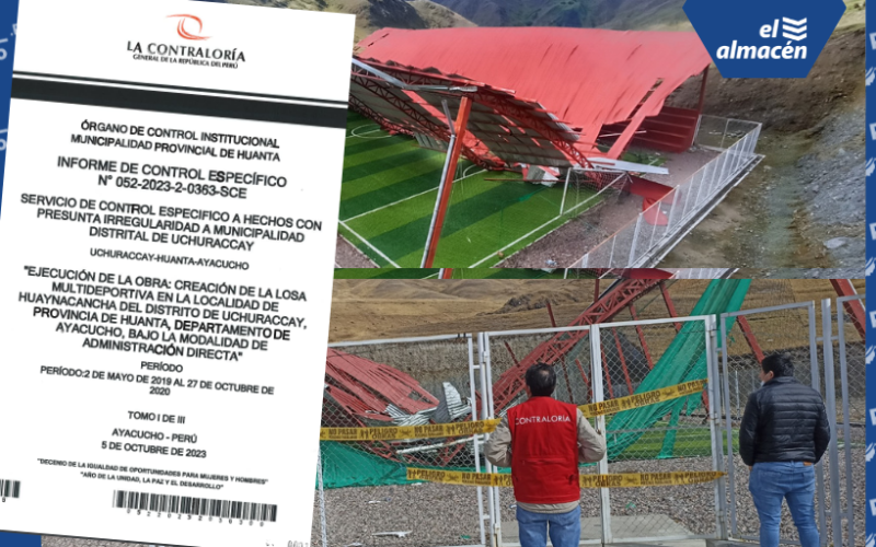 El proyecto de “Creación de la losa multideportiva en la localidad de Huaynacancha del distrito de Uchuraccay, provincia de Huanta” tuvo una inversión de S/ 448 120.
